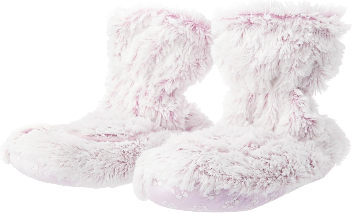 Warmies®Fully Heatable Wellness Boots Scented with French Lavender - Pink Marshmallow