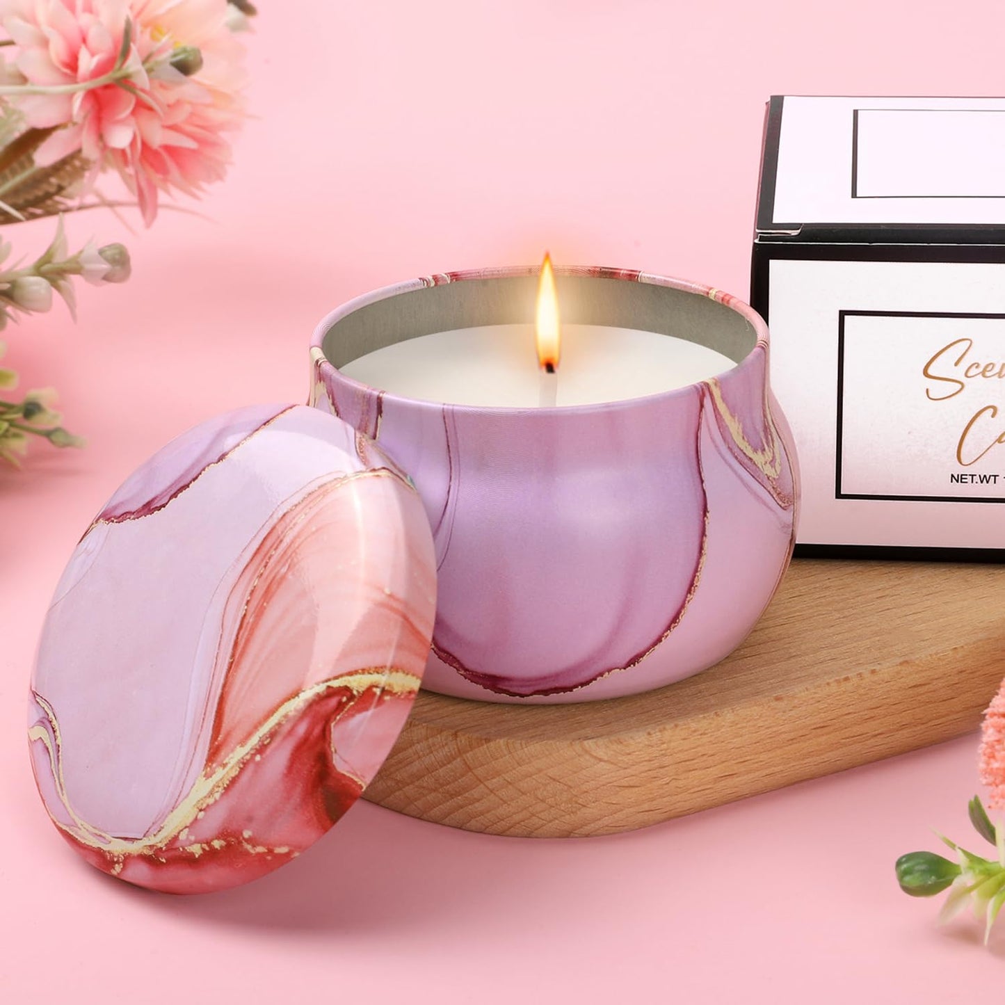 Gift Basket for Women, Best Birthday Gifts Set, Self Care Gift, Care Package, Get Well Soon Gift Box, Unique Ideas Spa Present Kit for Mom Girlfriend Her Sister Wife Friends Woman (Rose)