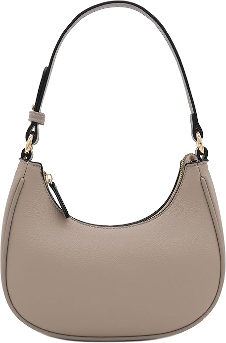 FashionPuzzle Small Crescent Shoulder Bag Underarm Purse
