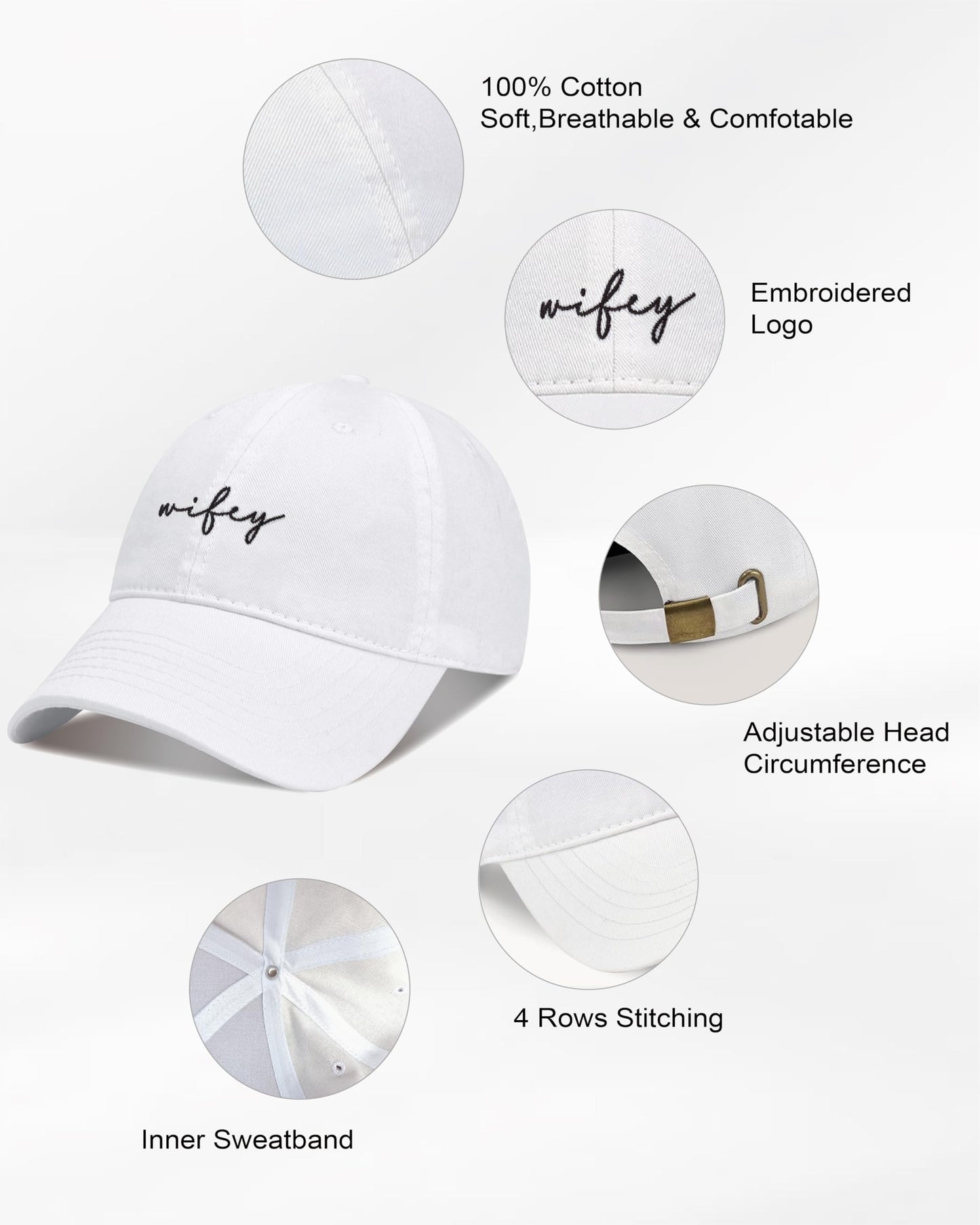 GroomBrideGifts Wedding Gifts for Couples, Hubby & Wifey Baseball Hats, Bridal Shower Gifts, Unique Gift for Engagement, Wedding, Honeymoon, Newly-Married Anniversary