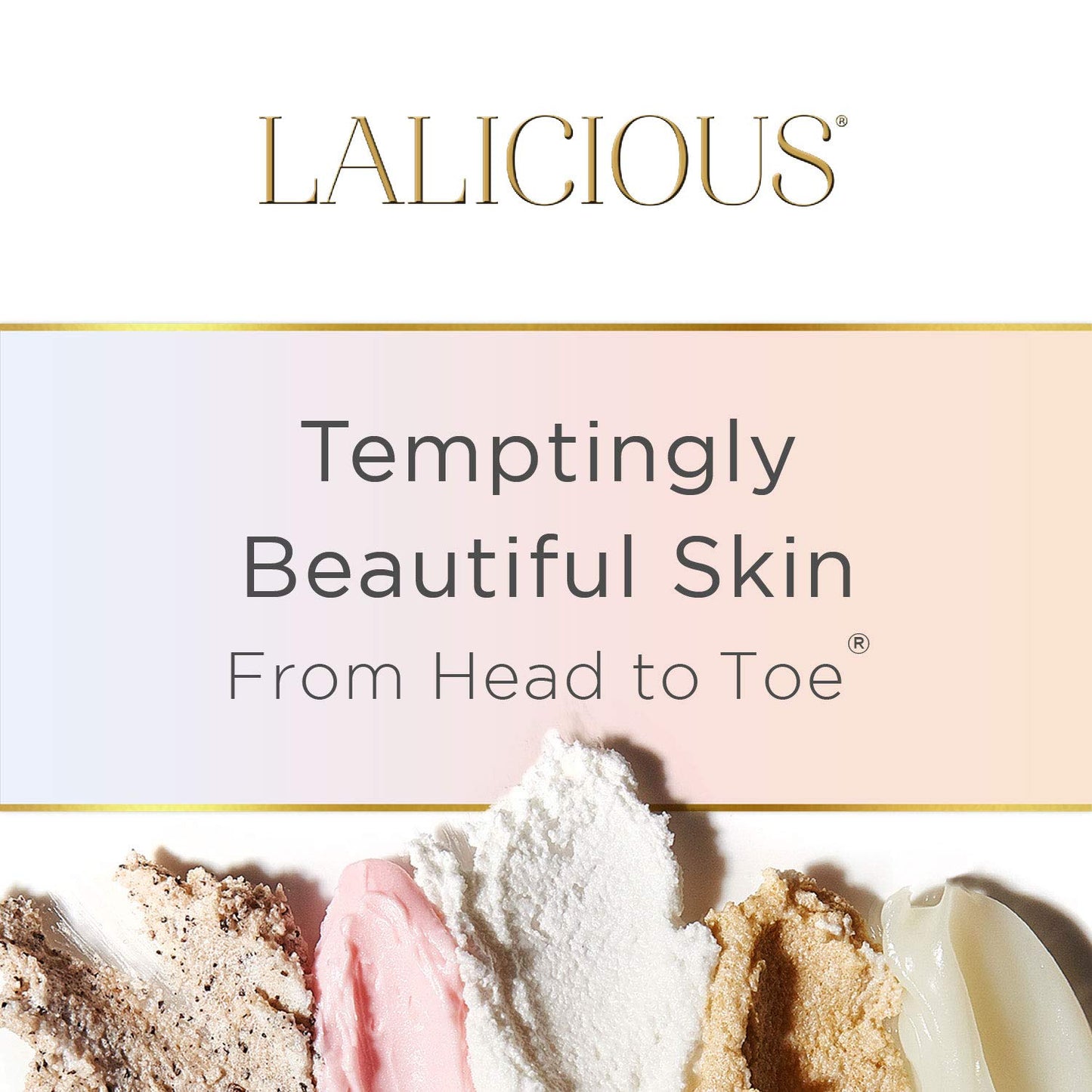LALICIOUS Brown Sugar Vanilla Sugar Scrub, Exfoliating Body Scrub, Moisturizing Extraordinary Whipped Body Exfoliator, Gentle Exfoliating Body Scrubber Exfoliator for Radiant Skin, No Parabens - 16oz