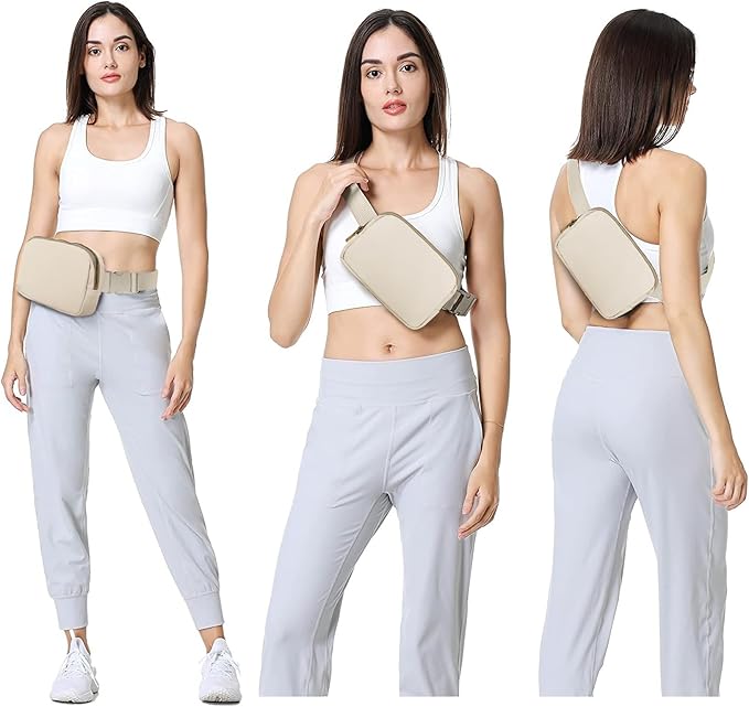 VOROLO Fanny Pack For Women And Men Crossbody Bag Belt Bag with Adjustable Strap Graduation Gifts