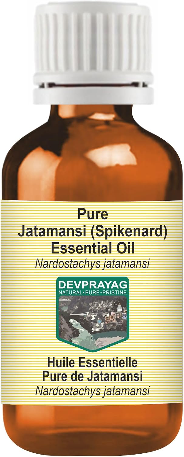 Pure Jatamansi (Spikenard) Essential Oil (Nardostachys jatamansi) Steam Distilled 30ml (1 oz)
