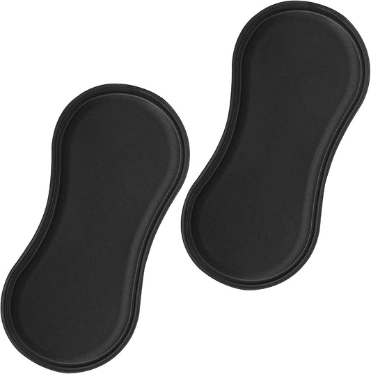 Wehhbtye 2Pcs Post Surgery Lipo Foams, Abdominal Side Compression Board, 11.8'' x 5.5'' Black Lipo Foam Lateral Protector for Post Surgery Recovery Waist Filling Skin Anti-Sagging