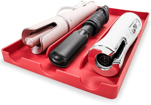 Hot Tools Organizer | Heat-Resistant Mat for Styling Tools up to 428Â°F | Drawer Organizer | 14.75" x 9.5" x 1"