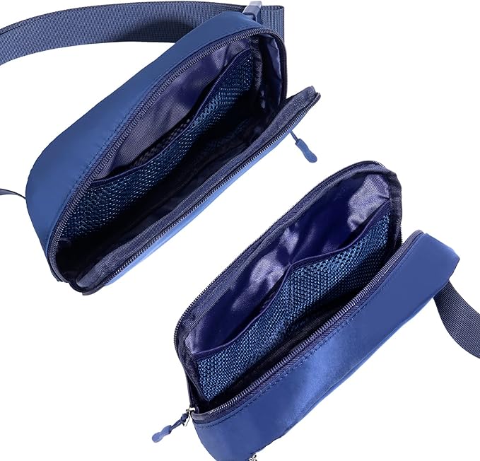 Belt bag Fanny pack crossbody bags for women Everywhere belt bag (blue)