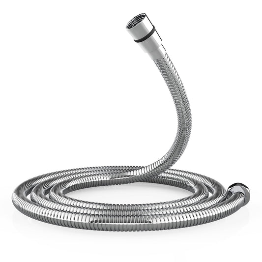 SR SUN RISE Flexible 304 Stainless Steel Replacement Shower Hose with Brass Fittings. RV Shower Hose. Explosion-Proof. 1.8 Meters/71 Inches. Polished Chrome