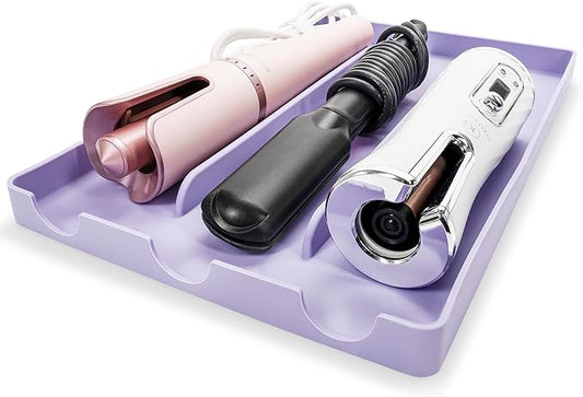 Silicone Hair Tool Organizer â Heat-Resistant Mat & Holder for Hair Dryers, Blow Dryers, and Hot Tools, Ideal for Countertops & Vanities (14.75" x 9.5" x 1")