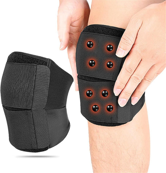 Knee Brace, Adjustable Knee Brace with Built-in 20 Magnets, Knee Wraps for MCL Osteoarthritis Meniscus Tear, Arthritis, ACL, Pain Relief, Working, Men & Women,Injury Recovery, 1 Pc