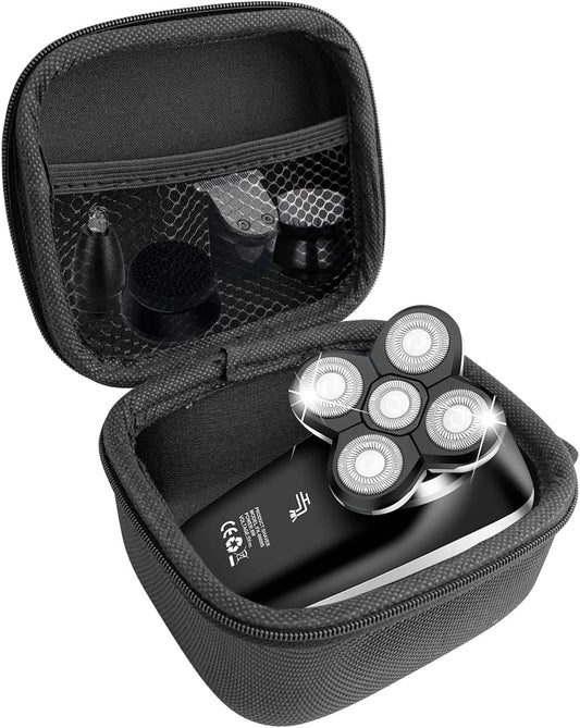 Hard Case Compatible for Handsomeface Electric Razor for Men 5 in 1 Head Shavers