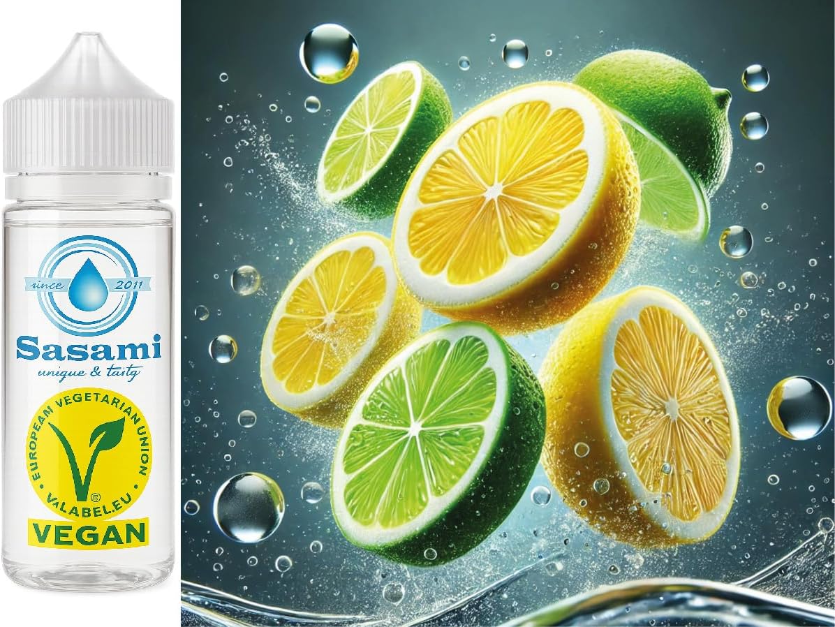 Lime - Lemon Flavor Concentrate - Vegan - Sasami - 10ml