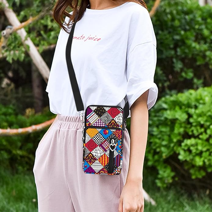 BIAOTIE Lightweight Small Crossbody bags Cell Phone Purses Travel Pouch Shoulder Bag for Women