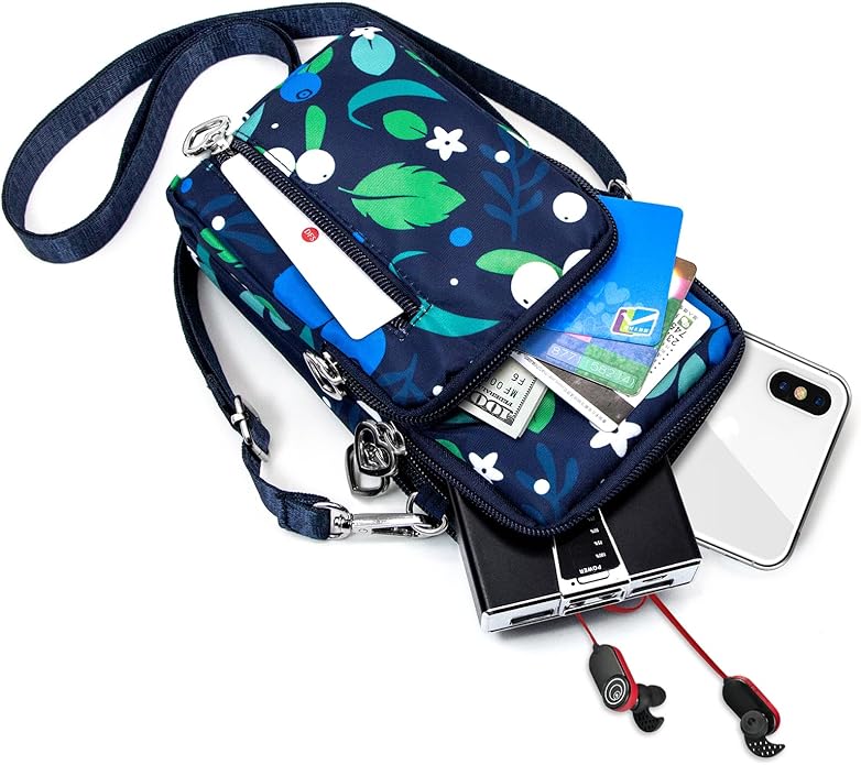 BIAOTIE Lightweight Small Crossbody bags Cell Phone Purses Travel Pouch Shoulder Bag for Women