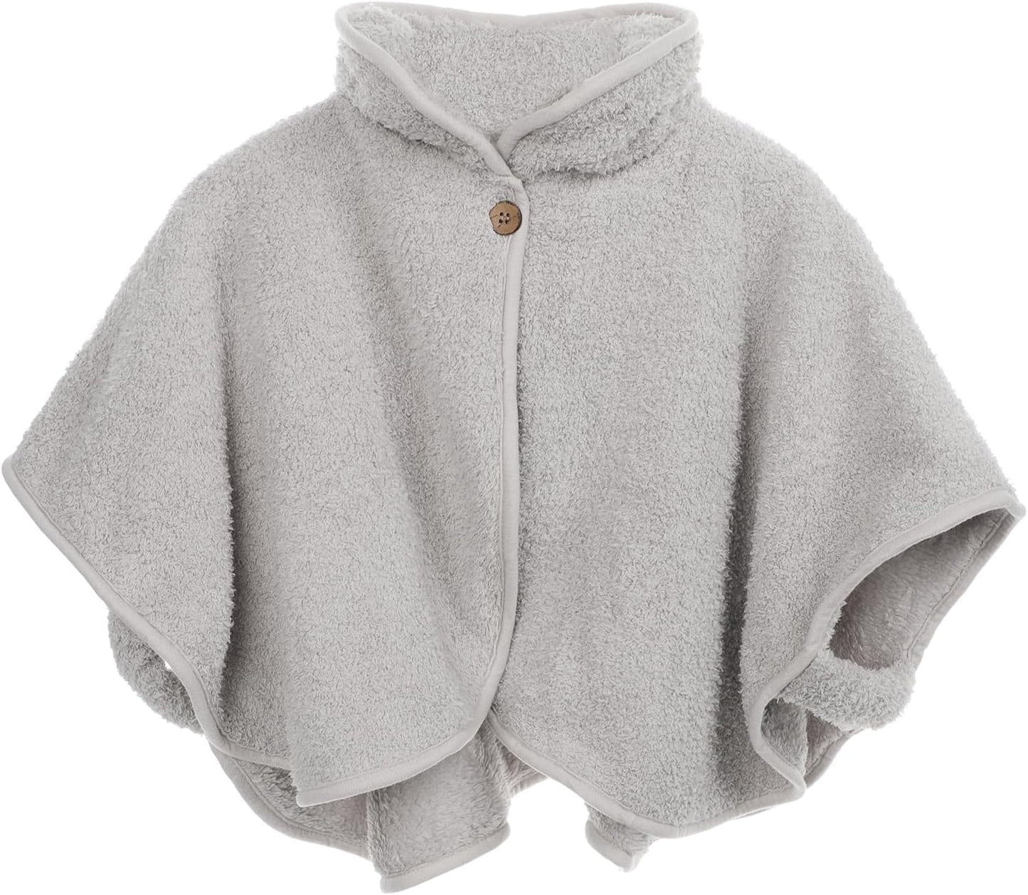 Warm Shoulder Shawl Cape Thickened Wheelchair Care Blanket Shawl Warps Bed Jackets for Elderly Women Office Chair Sofa Cape