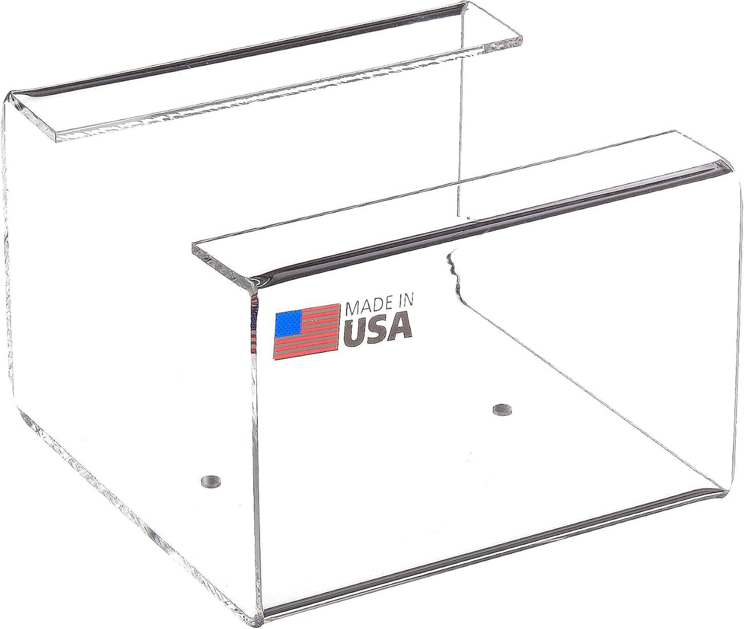 176224 Acrylic Small Kimwipe Dispenser, 5" Length x 5-1/4" Width x 3-3/8" Height