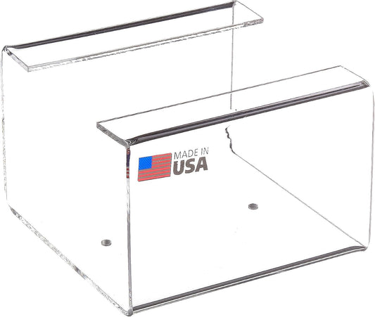 176224 Acrylic Small Kimwipe Dispenser, 5" Length x 5-1/4" Width x 3-3/8" Height
