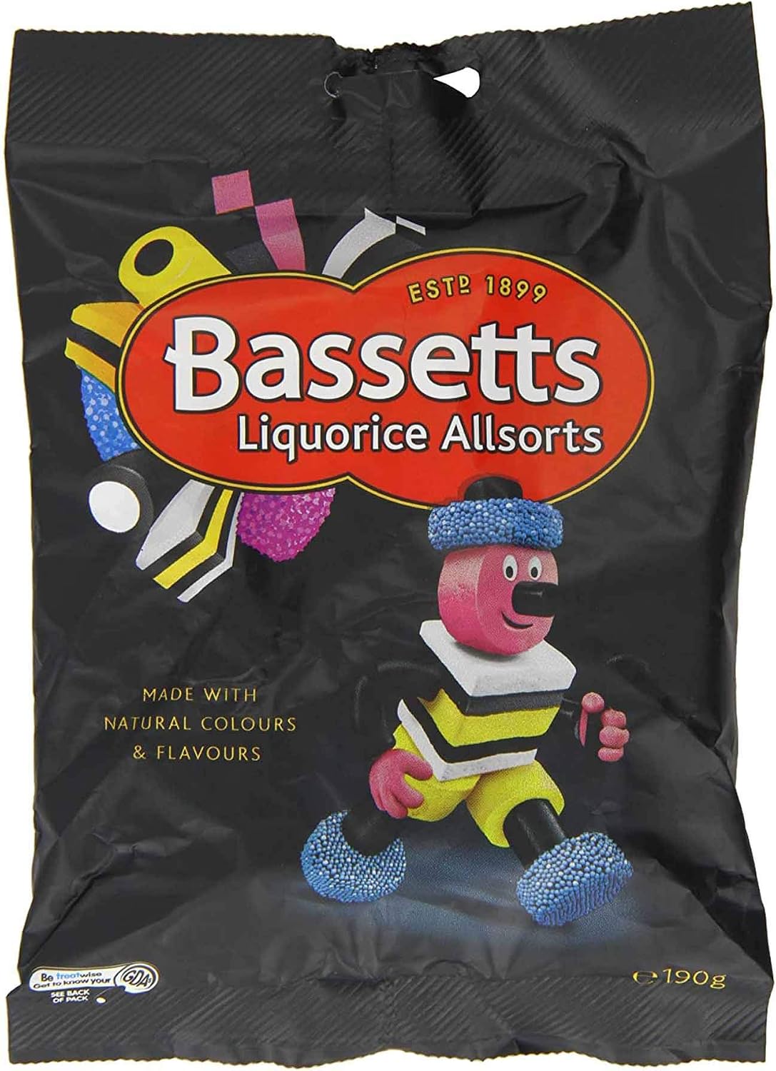 Bassett's Bassetts Liquorice Allsorts Bag 12X190G