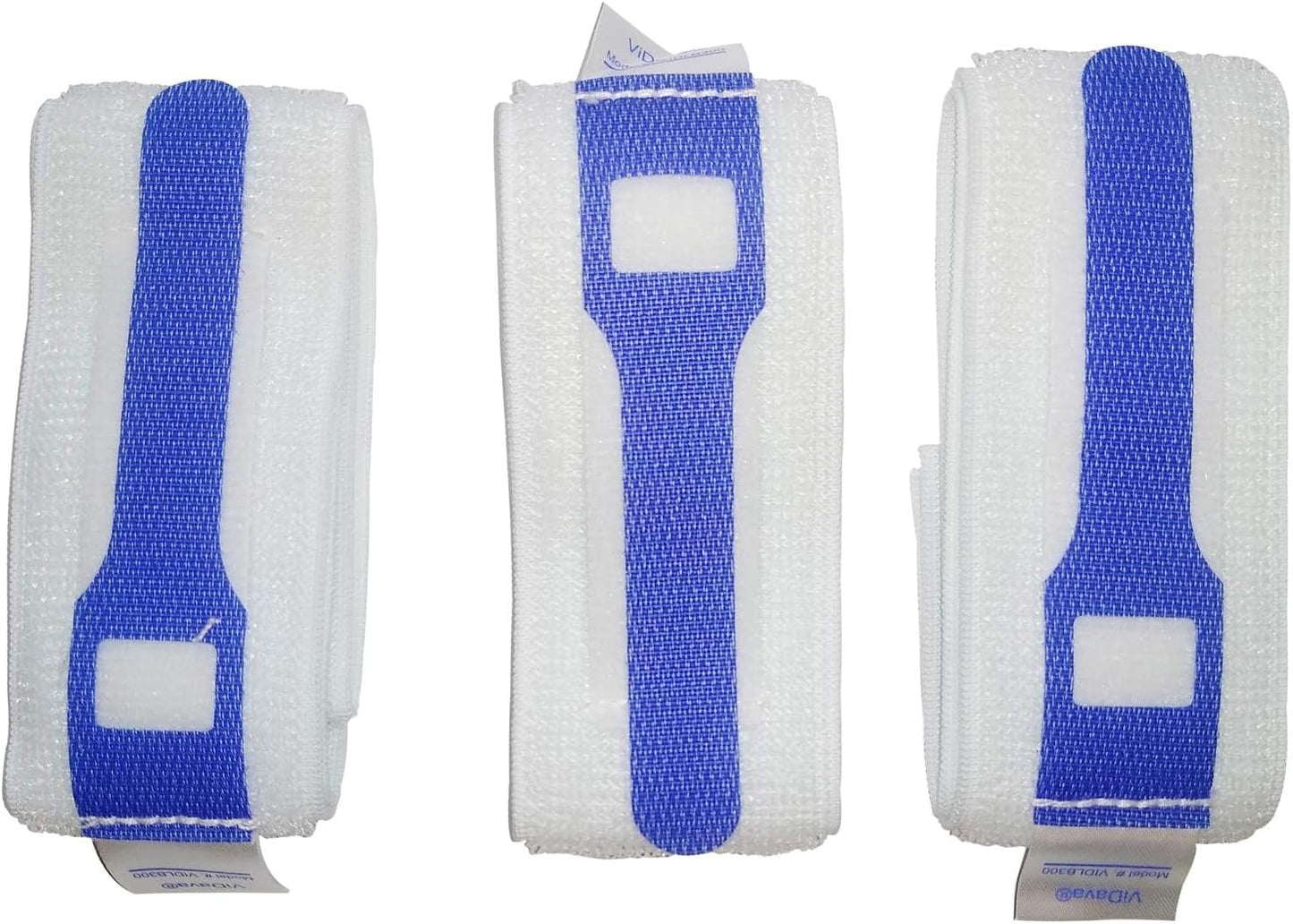 3 Pack Foley Catheter Leg Strap – Adjustable Urinary Drainage Tube Holder with Anti-Slip Silicone Grip – Comfortable, Reusable Stabilizer for Catheter Securement (23” x 2”)