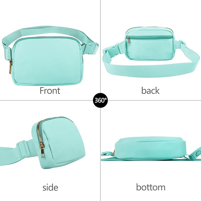 VOROLO Fanny Pack For Women And Men Crossbody Bag Belt Bag with Adjustable Strap Graduation Gifts