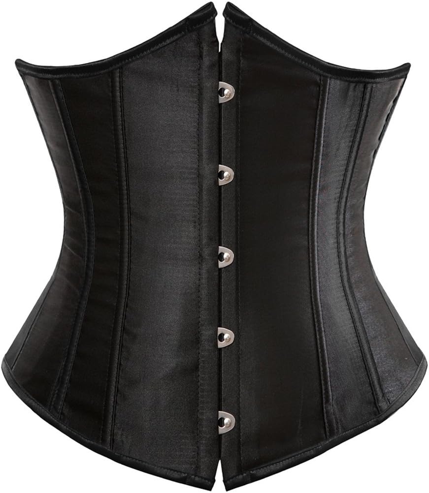 Kranchungel Corset Tops for Women: Lace Up Bustier – Pirate & Renaissance Costume, Halloween Outfit, Party & Photoshoots