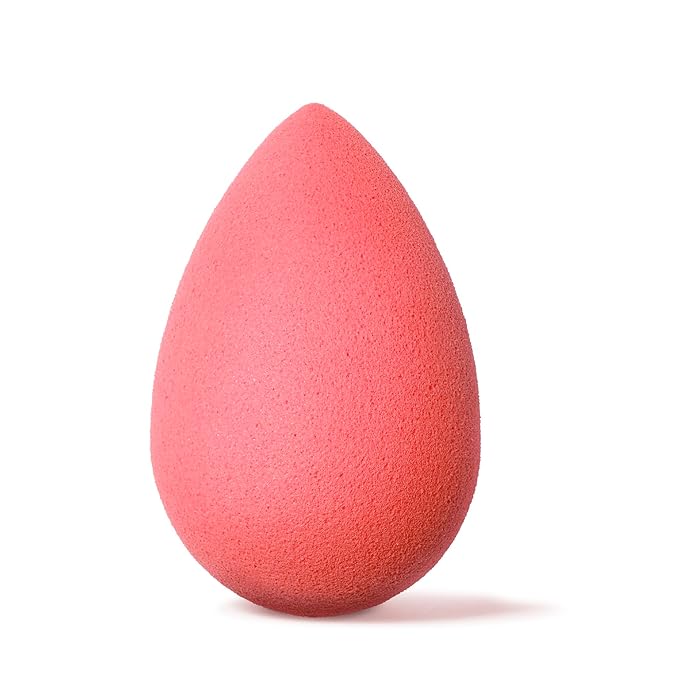BeautyblenderÂ® | Beautyblusher Mid-Sized Beauty Blender Makeup Sponge for Cream & Powder Blush, Super-Soft Foam, Made in USA, Reusable, Washable, Streak Free Application, Vegan, Cruelty Free