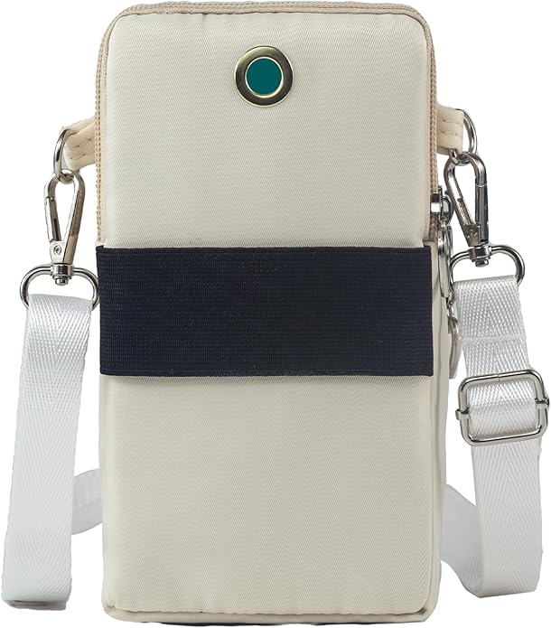 JANKS Small Crossbody Bag for Women - Mini Phone Purses with Crossbody Strap and Wallet - Nylon Arm Bag