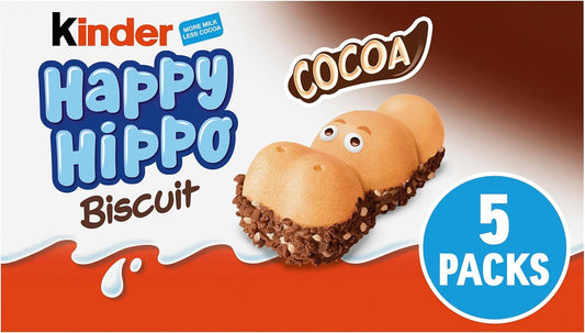 Kinder Happy Hippo Cocoa Cr?..Me T5, 10 Pack