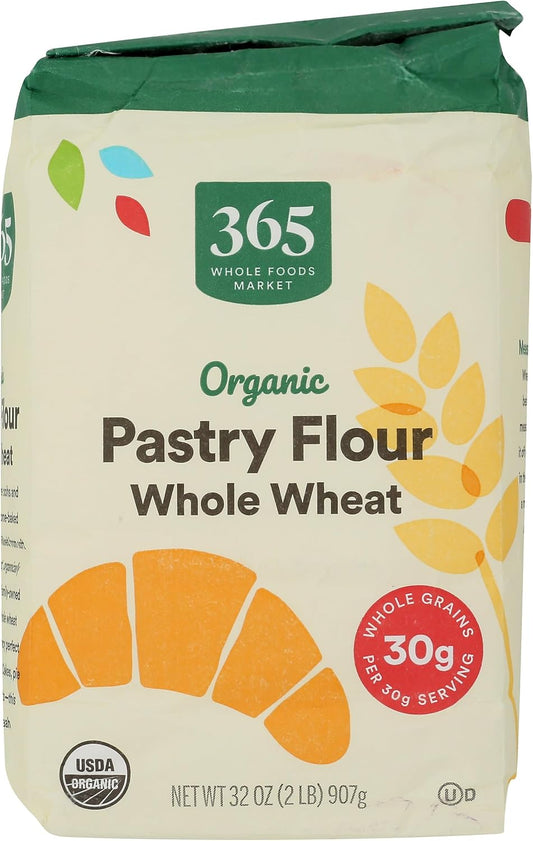 365 by Whole Foods Market, Organic Whole Wheat Pastry Flour, 2 LB