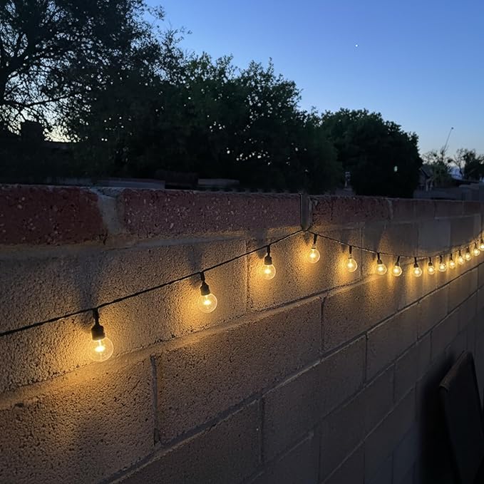 Frienda 6 Pcs Adjustable Outdoor Light String Metal Hooks for 6-11 Inch Concrete Wall Cinder Block Fence Hangers Outdoor Light String Hooks No Drill for Concrete Wall Cinder Block and Fence(Black)