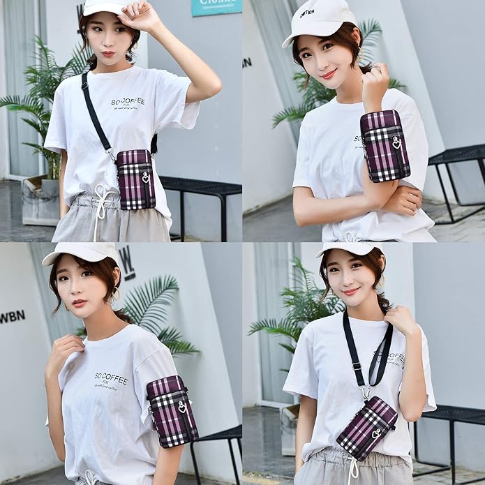 BIAOTIE Lightweight Small Crossbody bags Cell Phone Purses Travel Pouch Shoulder Bag for Women