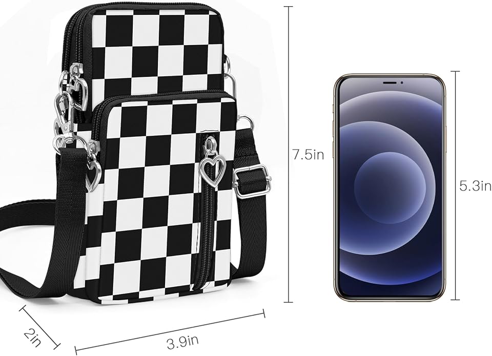BIAOTIE Lightweight Small Crossbody bags Cell Phone Purses Travel Pouch Shoulder Bag for Women