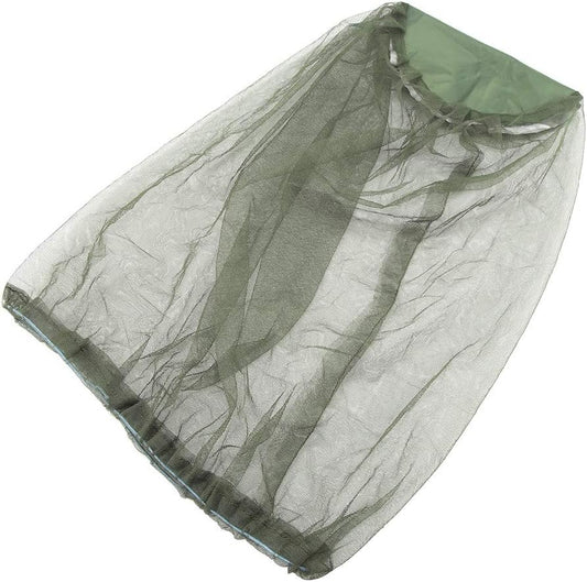 5Pcs Beekeeping Tools,Beekeeping Netting, Head Net Hat Anti Sun Hat Bucket Hat with Hidden Net Mesh Protection from Bee Outdoor (绿色)