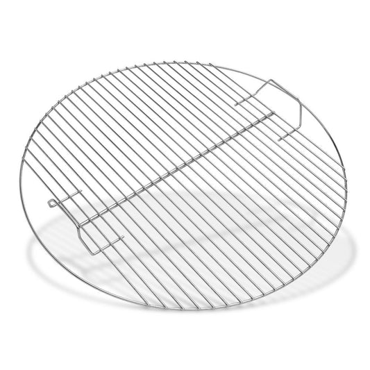 Weber Cooking Grate Silver 21.5" â HeavyâDuty Plated Steel with EasyâLift Handles, Fits 22" Weber Charcoal & Performer Grills, Kettle