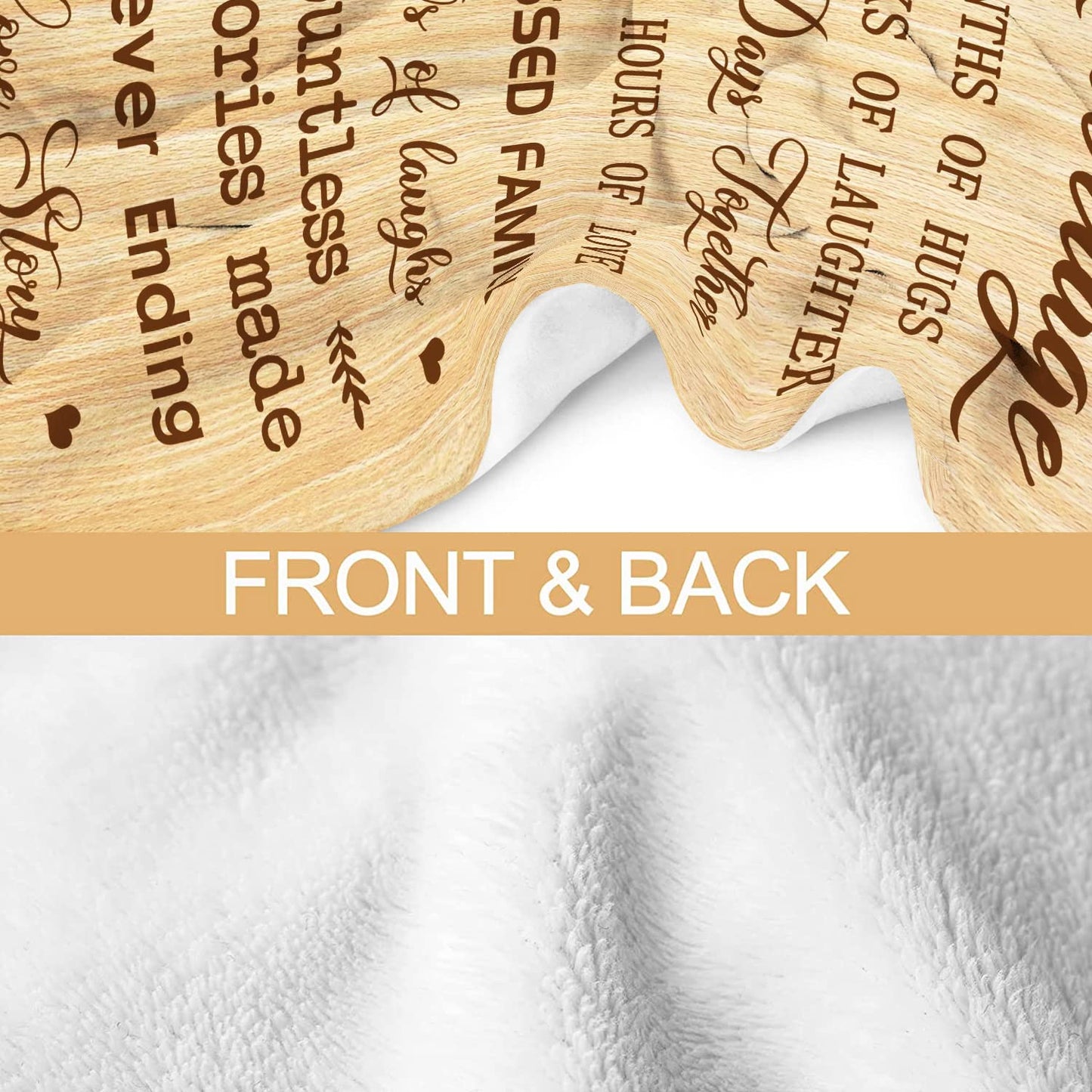 Basiole 55th Anniversary Wedding Gifts for Couple, 55th Anniversary Blanket, Best 55 Anniversary for Husband Wife Parents Gifts, Gift for 55 Years of Marriage Decor Throw Blankets 50"X60"