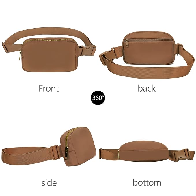 VOROLO Fanny Pack For Women And Men Crossbody Bag Belt Bag with Adjustable Strap Graduation Gifts