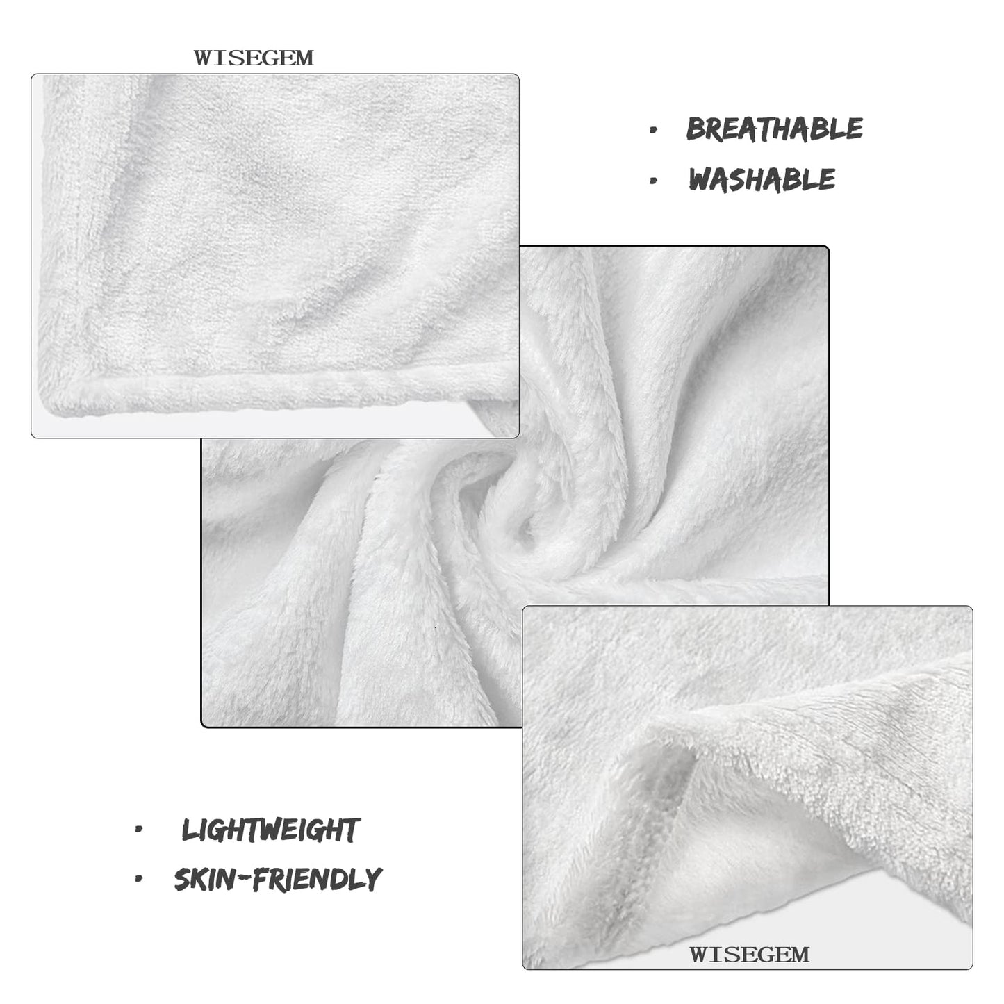 Wisegem Sister Birthday Gift Ideas - Birthday Gifts for Sister Blanket 60"x50" - Funny Sister Birthday Gifts from Sister - Happy Birthday Gift for Women Sisters - Sister Presents for Birthday Unique