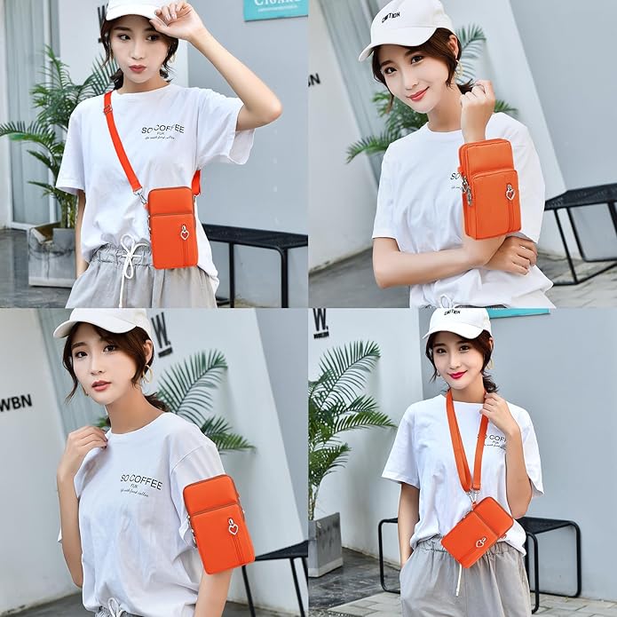 BIAOTIE Lightweight Small Crossbody bags Cell Phone Purses Travel Pouch Shoulder Bag for Women