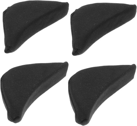 FRCOLOR 2 Pairs Soft Sponge Toe Plug Shoe Filler Ergonomic Inserts for Big Shoes, Anti-Slip Foot Pads for Sneakers Heels Boots