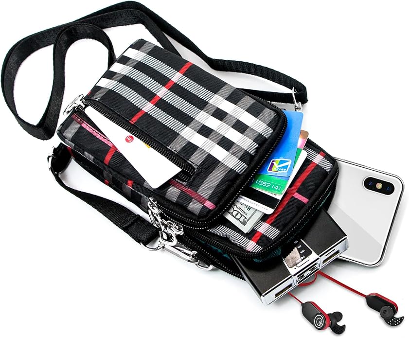 BIAOTIE Lightweight Small Crossbody bags Cell Phone Purses Travel Pouch Shoulder Bag for Women