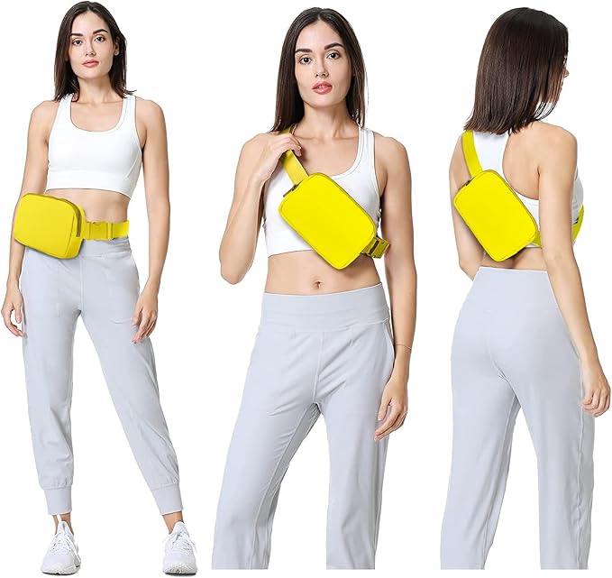 VOROLO Fanny Pack For Women And Men Crossbody Bag Belt Bag with Adjustable Strap Graduation Gifts
