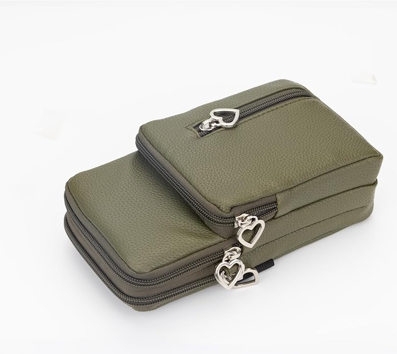 JANKS Small Crossbody Bag for Women - Mini Phone Purses with Crossbody Strap and Wallet - Nylon Arm Bag