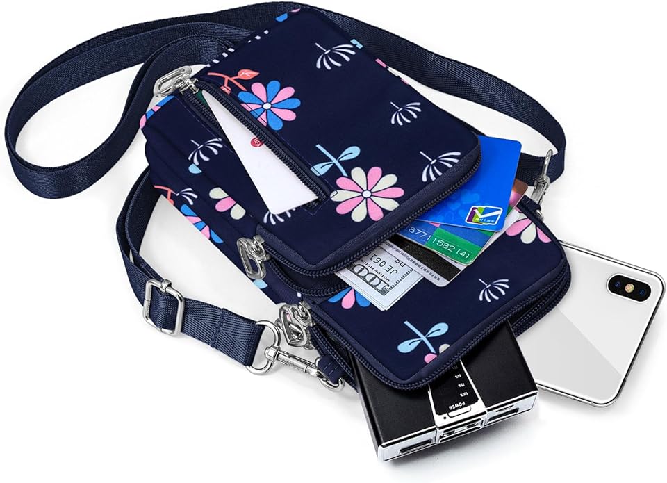 BIAOTIE Lightweight Small Crossbody bags Cell Phone Purses Travel Pouch Shoulder Bag for Women