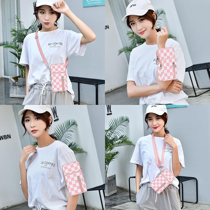 BIAOTIE Lightweight Small Crossbody bags Cell Phone Purses Travel Pouch Shoulder Bag for Women