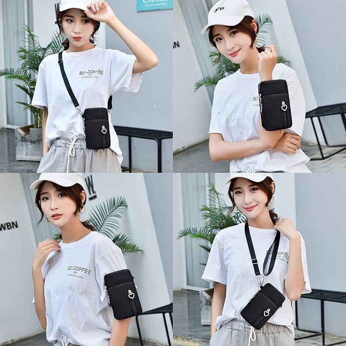BIAOTIE Lightweight Small Crossbody bags Cell Phone Purses Travel Pouch Shoulder Bag for Women