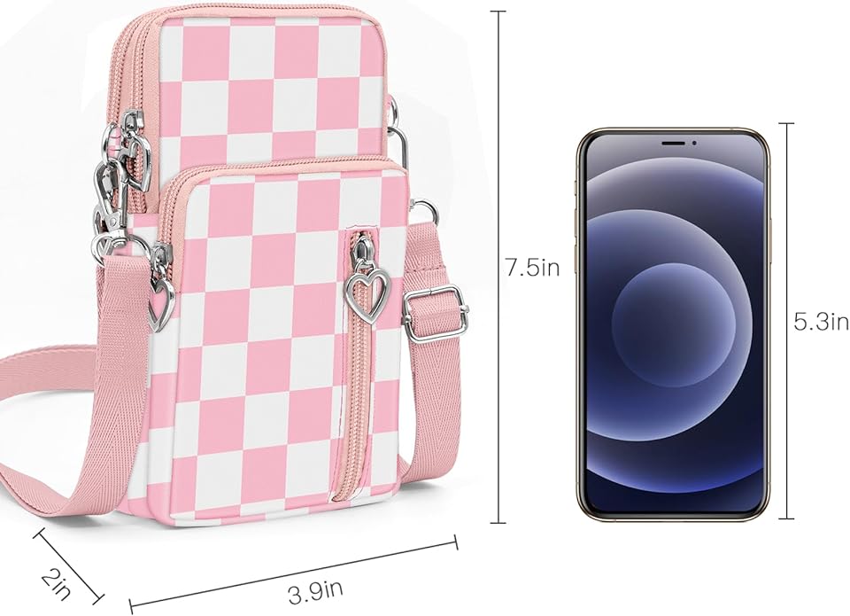 BIAOTIE Lightweight Small Crossbody bags Cell Phone Purses Travel Pouch Shoulder Bag for Women