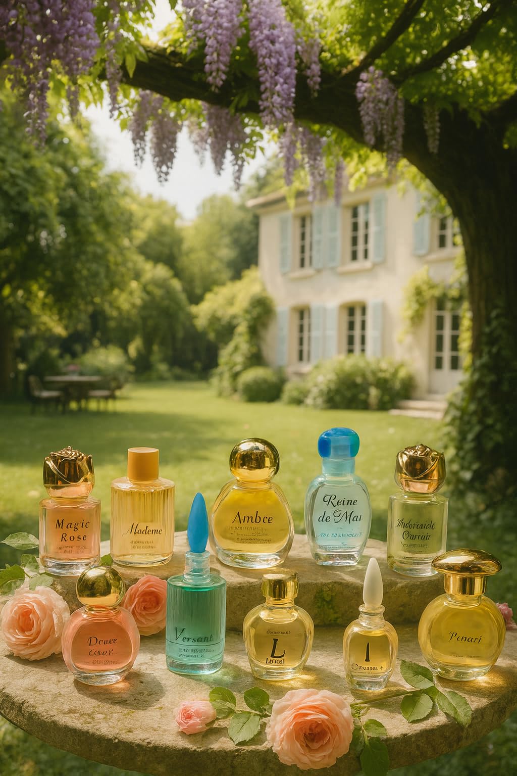 Charrier Parfums 10 Eaux de Parfum Luxurious Gift Box - 57.8 ml - Made in Provence, France