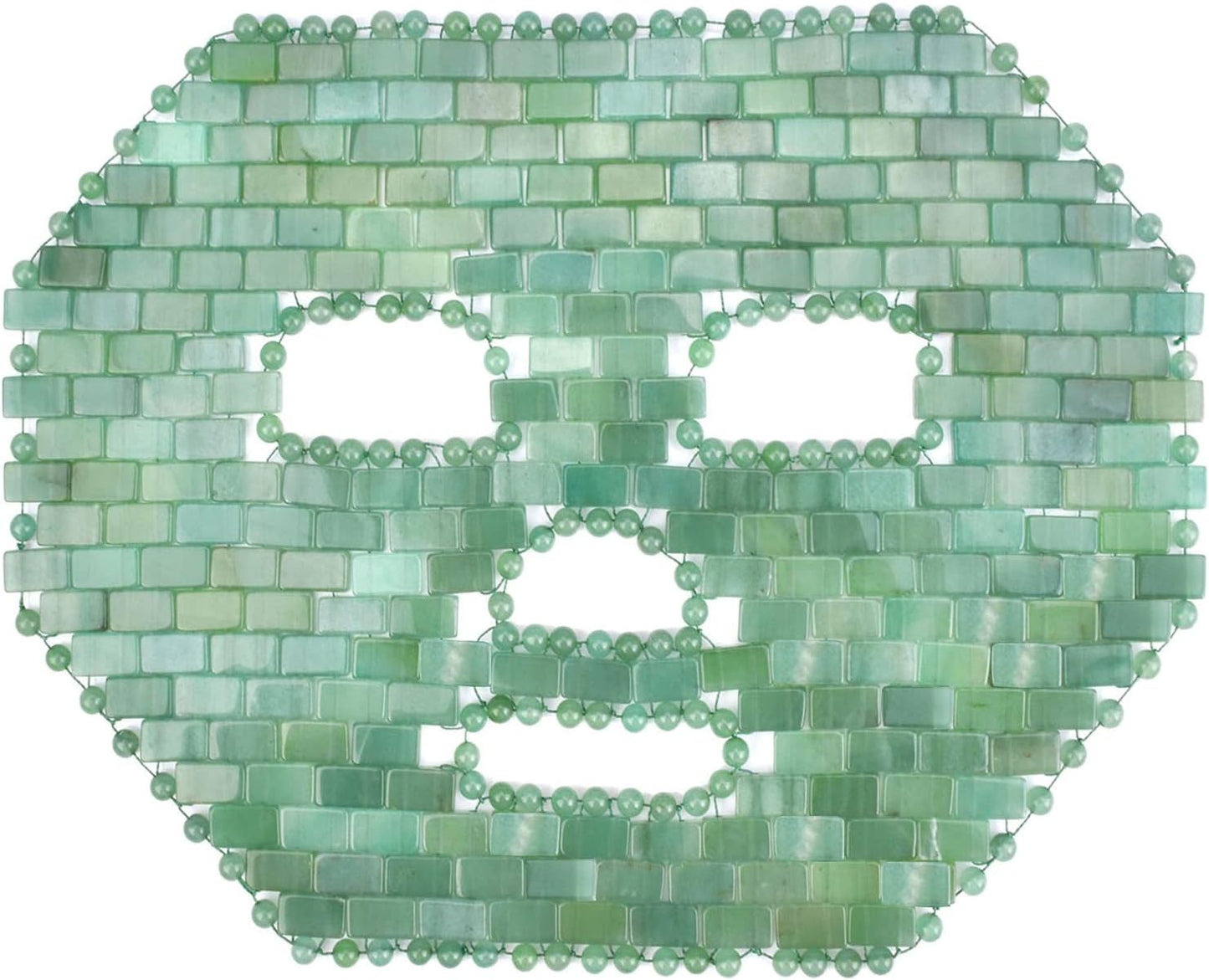 Jade Facial Maskï½100% All Natural Jade Sleep Maskï½Diminish Puffinessï½Soothe Eye Fatigue