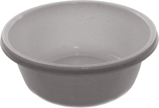 YBM HOME 1148 White with dots Round Plastic Wash Basin