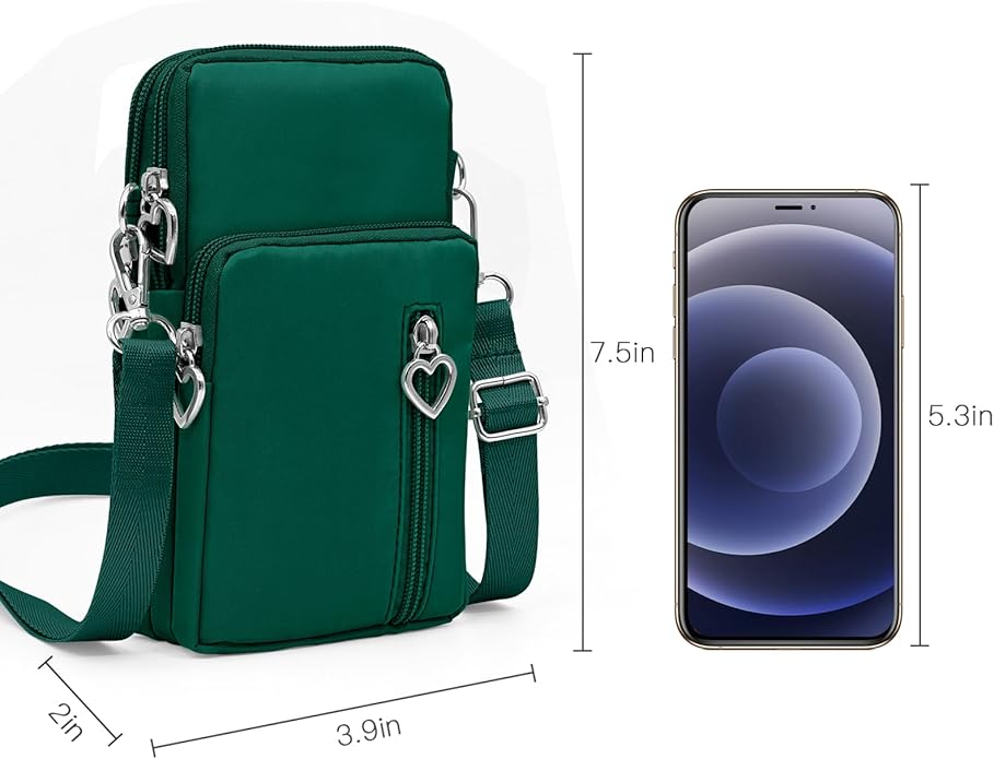BIAOTIE Lightweight Small Crossbody bags Cell Phone Purses Travel Pouch Shoulder Bag for Women