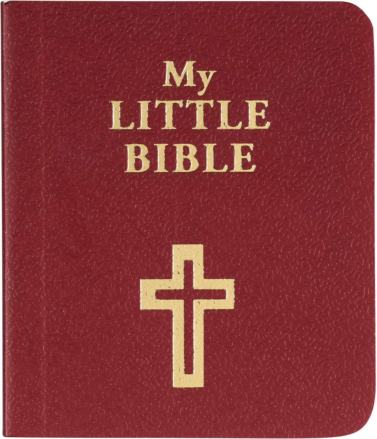 My Little Bible 2” Standard Edition - Selections of Key Verses From Every Book, Tiny Palm-size OT NT Scripture for Ministry Outreach, Classic 1769 KJV Text, 2" x 2.5”, Red